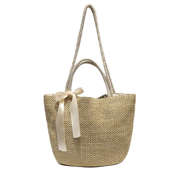 new-bohemian summer straw bag women large capacity ladies beach bag vacation woven for female casual tote bags beige
new-bohemian summer straw bag women large capacity ladies beach bag vacation woven for female casual tote bags beige