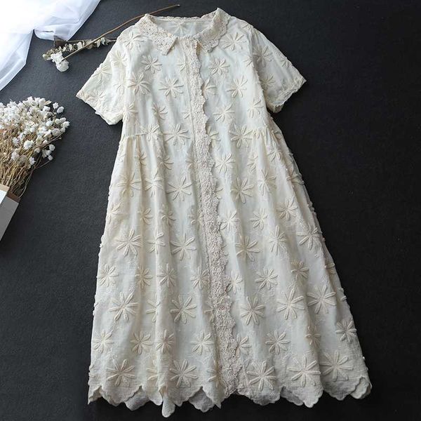mori girl new sweet hipster three-dimensional embroidered short-sleeved dress women's solid color cotton lace dress 4082, Black;gray
mori girl new sweet hipster three-dimensional embroidered short-sleeved dress women's solid color cotton lace dress 4082, Black;gray