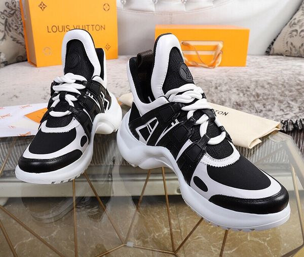 new 2020 luxury women running sneakers genuine leather trainers tpu outsole casual shoes men fashion platform sneakers training shoes, Black
new 2020 luxury women running sneakers genuine leather trainers tpu outsole casual shoes men fashion platform sneakers training shoes, Black