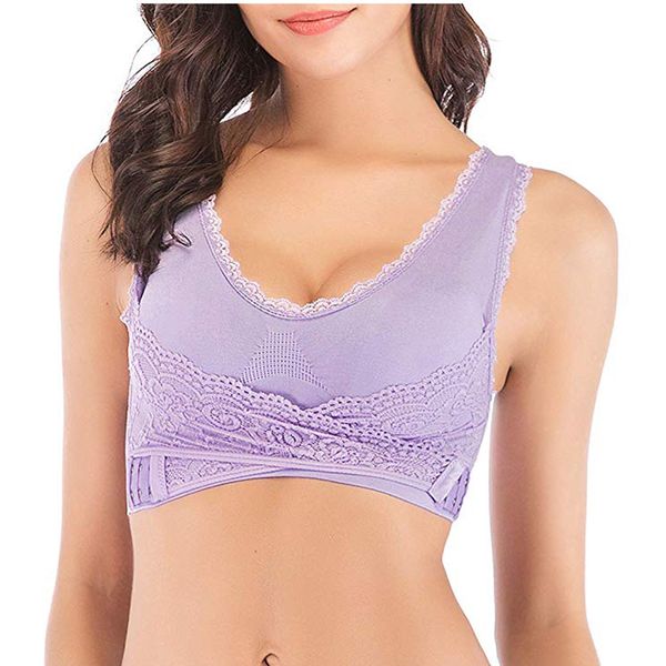 sagace lace sports bra high stretch breathable fitness women padded for running yoga gym seamless crop sport bra, White;black
sagace lace sports bra high stretch breathable fitness women padded for running yoga gym seamless crop sport bra, White;black