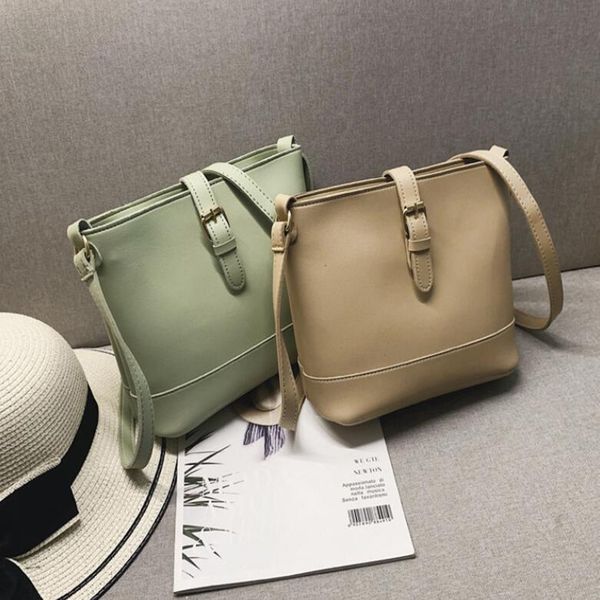 women messenger bag fashion pink solid color pu leather vintage large capacity bucket shoulder bag ladies shopping 2020 new
women messenger bag fashion pink solid color pu leather vintage large capacity bucket shoulder bag ladies shopping 2020 new