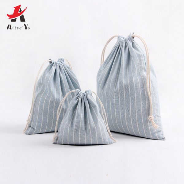 attra-yo 2020 cotton linen storage bag beam drawstring bag stripe elegant gift candy clothing storage
attra-yo 2020 cotton linen storage bag beam drawstring bag stripe elegant gift candy clothing storage
