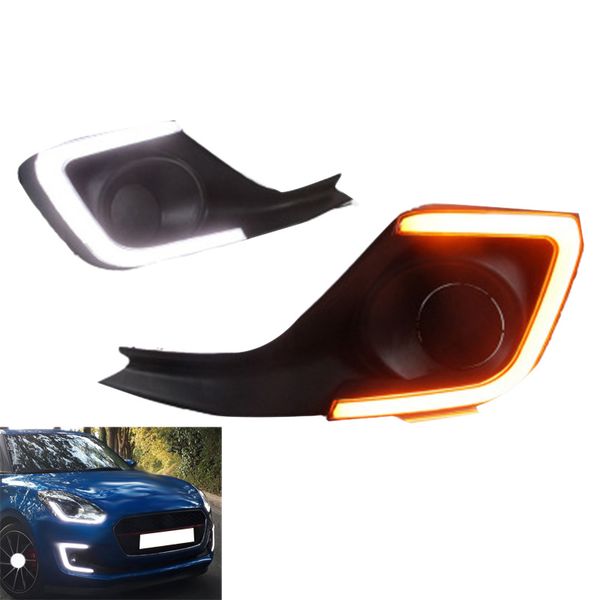 for swift 2017 - 2019 12v car daytime running light car turn signal fog lights refit lights
for swift 2017 - 2019 12v car daytime running light car turn signal fog lights refit lights