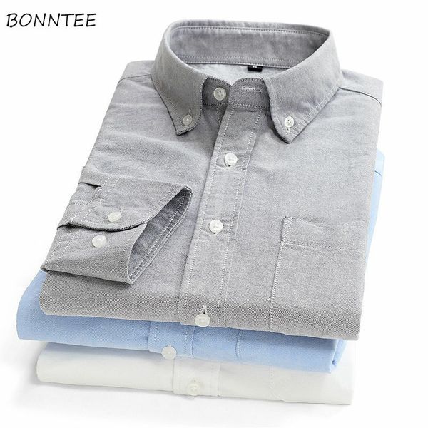 men shirts simple single breasted basic shirt for man daily classic solid color all-match outwear designed chic, White;black
men shirts simple single breasted basic shirt for man daily classic solid color all-match outwear designed chic, White;black