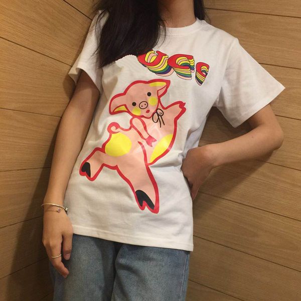 19SS Popular Youth Modern Stylish Womens Designer T Shirts Letter Printing Black and White Womens Designer Clothing Casual Designer Shirt
19SS Popular Youth Modern Stylish Womens Designer T Shirts Letter Printing Black and White Womens Designer Clothing Casual Designer Shirt