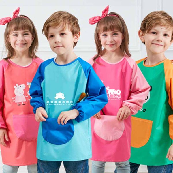 new children's long sleeve cartoon waterproof apron painting baking apron for eating
new children's long sleeve cartoon waterproof apron painting baking apron for eating