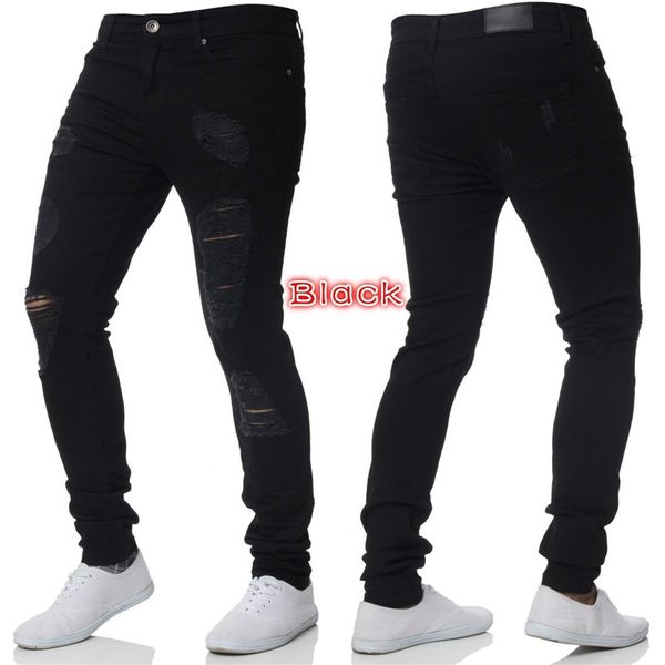 mens designer jeans fashion mens skinny jeans mens tight fitting solid color males worn denim pants, Blue
mens designer jeans fashion mens skinny jeans mens tight fitting solid color males worn denim pants, Blue