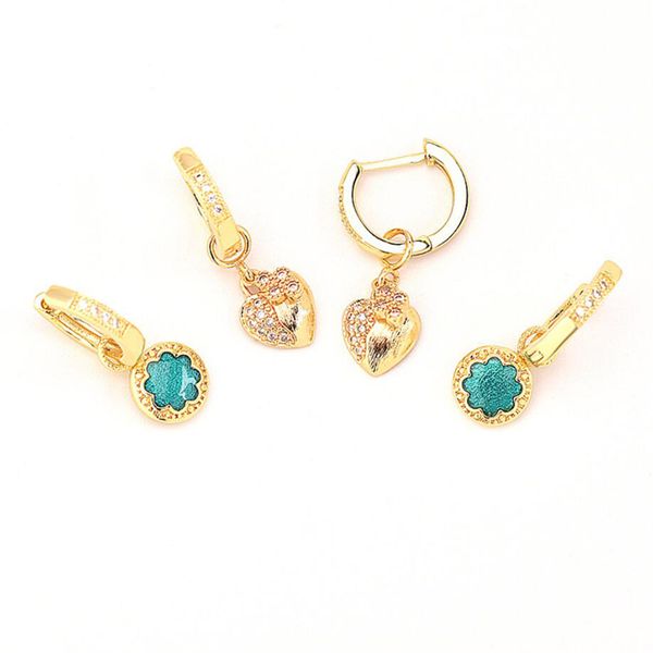 kofsac new fashion 925 sterling silver earrings for women jewelry charm zircon gold love heart earring lady party accessories, Golden;silver
kofsac new fashion 925 sterling silver earrings for women jewelry charm zircon gold love heart earring lady party accessories, Golden;silver
