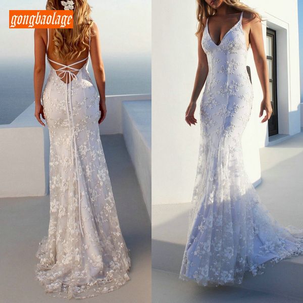 luxury ivory mermaid long party dress evening 2019 pageant evening gown v neck lace backless slit slim formal maxi dresses prom, White;black
luxury ivory mermaid long party dress evening 2019 pageant evening gown v neck lace backless slit slim formal maxi dresses prom, White;black