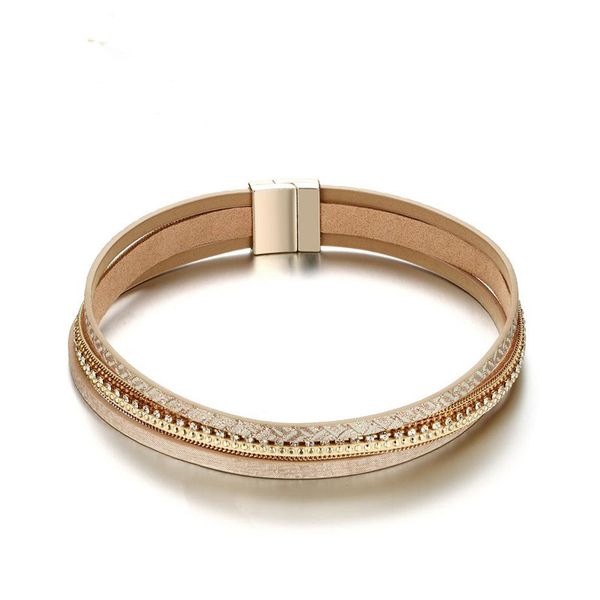 fashion new woven leather rope collar hand dual-purpose bracelet jewelry sale, Golden;silver
fashion new woven leather rope collar hand dual-purpose bracelet jewelry sale, Golden;silver