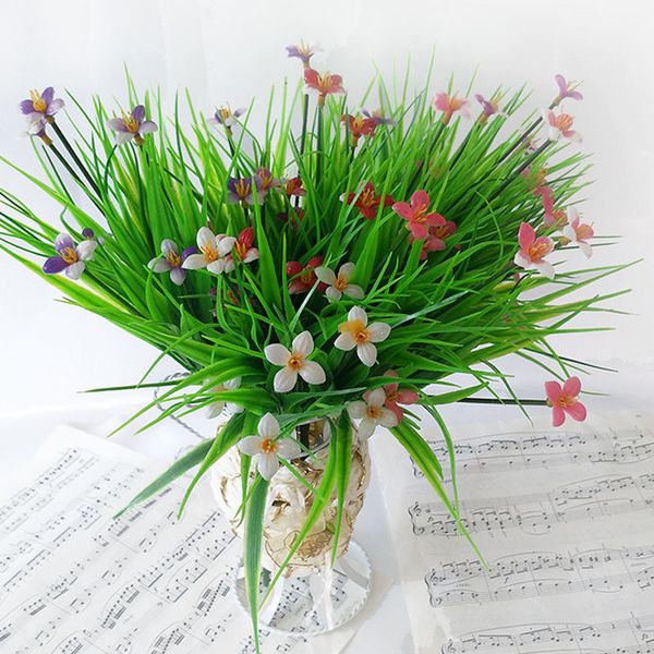 7 branches grass plant fake flower wedding flower arrangement christmas home decoration
7 branches grass plant fake flower wedding flower arrangement christmas home decoration