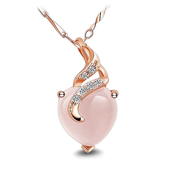 love heart pink crystal zircon diamonds gemstones pendant necklaces for women 14k rose gold color choker jewelry bijoux gifts, Silver
love heart pink crystal zircon diamonds gemstones pendant necklaces for women 14k rose gold color choker jewelry bijoux gifts, Silver
