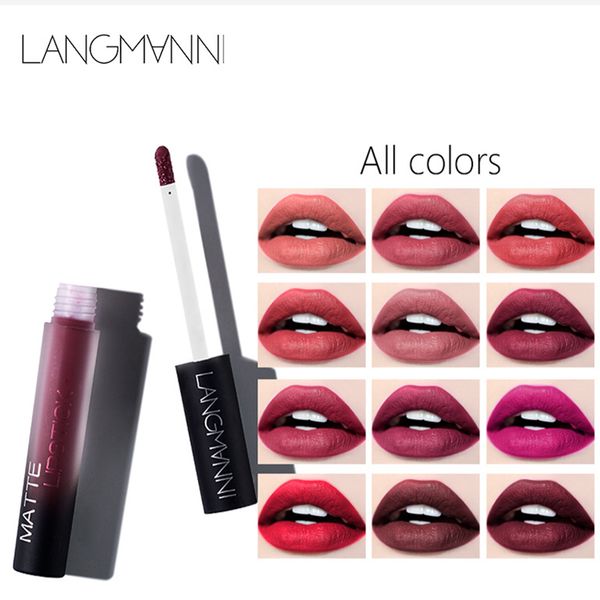 высокое качество non-stick кубок matte velvet lip gloss set 12 / lot цвет жидкая губная помада звезды мода дамы косметика бесплатная доставк
высокое качество non-stick кубок matte velvet lip gloss set 12 / lot цвет жидкая губная помада звезды мода дамы косметика бесплатная доставк