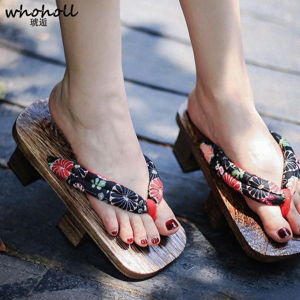 whoholl cosplay customes geta female clogs japanese style women wooden shoes slippers cool naruto anime flip-flops two teeth, Black
whoholl cosplay customes geta female clogs japanese style women wooden shoes slippers cool naruto anime flip-flops two teeth, Black