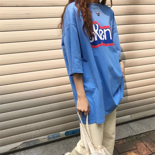 women's t-shirts harajuku ulzzang student sweet korean japan chic english printed loose t-shirt kawaii ins chic tshirt for women, White
women's t-shirts harajuku ulzzang student sweet korean japan chic english printed loose t-shirt kawaii ins chic tshirt for women, White