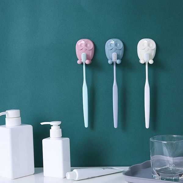 1pcs toothbrush wall mount holder cute owl sucker suction bathroom organizer family tools accessories drop shipping #f
1pcs toothbrush wall mount holder cute owl sucker suction bathroom organizer family tools accessories drop shipping #f