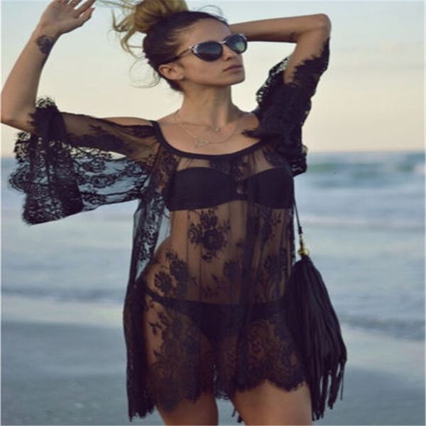 womens dress ladies dresses new women lace swimwear cover up women see through lace a line cover up dress, Black;gray
womens dress ladies dresses new women lace swimwear cover up women see through lace a line cover up dress, Black;gray