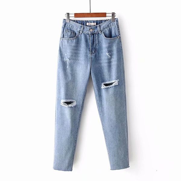plus size casual straight jeans 2019 autumn women fashion loose denim ankle-length pants l2-510, Blue
plus size casual straight jeans 2019 autumn women fashion loose denim ankle-length pants l2-510, Blue