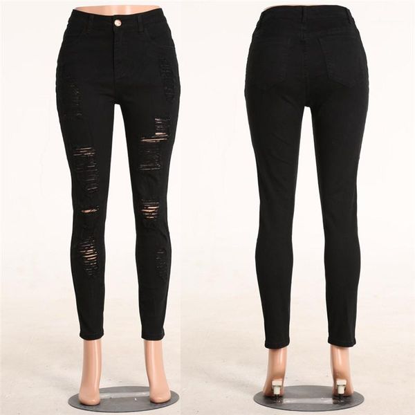 solid color waist pencil pants plus size casual womens clothing skinny womens jeans fashion holed mid, Blue
solid color waist pencil pants plus size casual womens clothing skinny womens jeans fashion holed mid, Blue