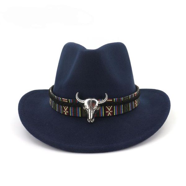 2020 woolen cowboy hat summer chapeau beach uv protection ethnic style lovers cap, Blue;gray
2020 woolen cowboy hat summer chapeau beach uv protection ethnic style lovers cap, Blue;gray