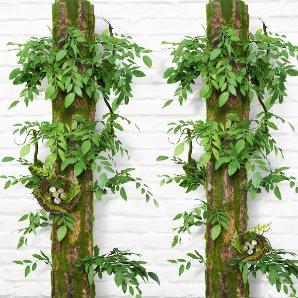 simulation green tree bark sewer pipe decoration artificial natural tree bark with moss fake green pillar home decoration green grass
simulation green tree bark sewer pipe decoration artificial natural tree bark with moss fake green pillar home decoration green grass