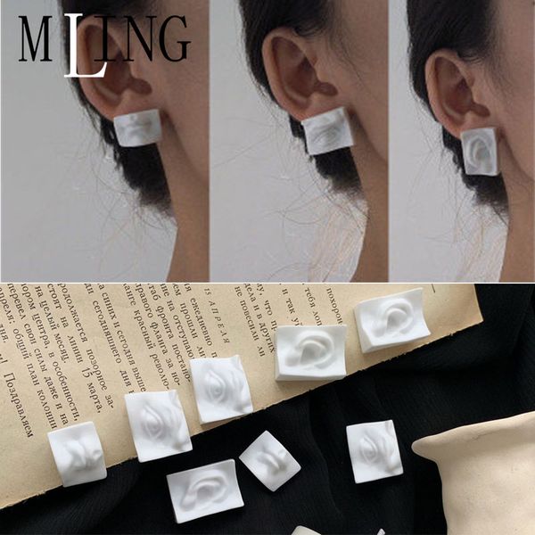 mling acrylic portrait abstract earrings vintage face mask earrings eye mouth rectangle stud for women, Golden;silver
mling acrylic portrait abstract earrings vintage face mask earrings eye mouth rectangle stud for women, Golden;silver