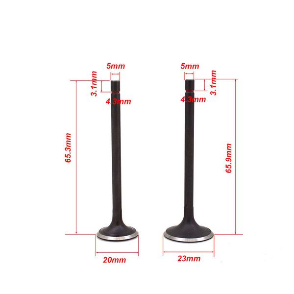motorcycle engine valve intake exhaust stem valve for yamaha zy100 jog100 100 rsz100 100cc enine spare parts
motorcycle engine valve intake exhaust stem valve for yamaha zy100 jog100 100 rsz100 100cc enine spare parts