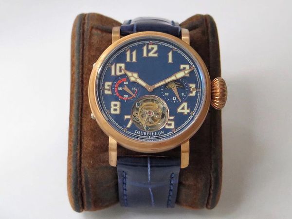 ai factory automatic pin tourbillon movement diameter 45mm titanium alloy back cover bronze case kinetic energy storage italian leather, Slivery;brown
ai factory automatic pin tourbillon movement diameter 45mm titanium alloy back cover bronze case kinetic energy storage italian leather, Slivery;brown