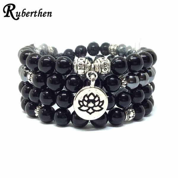 ruberthen black tourmaline 108 mala bracelet lotus charm women`s yoga jewelry new design gem stone energy power yoga bracelet, Golden;silver
ruberthen black tourmaline 108 mala bracelet lotus charm women`s yoga jewelry new design gem stone energy power yoga bracelet, Golden;silver