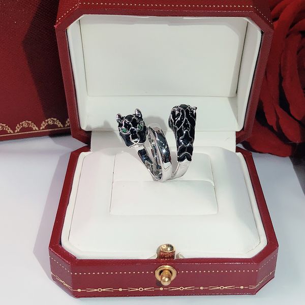 punk personality domineering double zircon black leopard head ring women's ring luxurious dance giving gifts rings hip hop, Silver
punk personality domineering double zircon black leopard head ring women's ring luxurious dance giving gifts rings hip hop, Silver