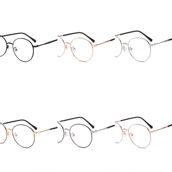 round frame men's anti-blue metal plain glasses women's artistic glasses stand 9108, Silver
round frame men's anti-blue metal plain glasses women's artistic glasses stand 9108, Silver