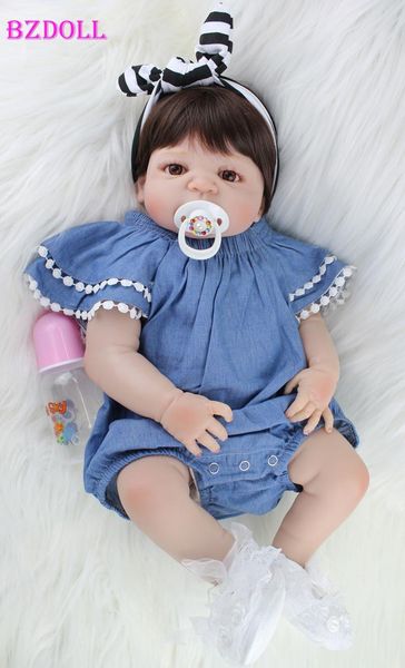 bzdoll 55cm full silicone body reborn baby doll toy like real 22inch newborn girl princess babies doll bathe toy kid gift y191213
bzdoll 55cm full silicone body reborn baby doll toy like real 22inch newborn girl princess babies doll bathe toy kid gift y191213