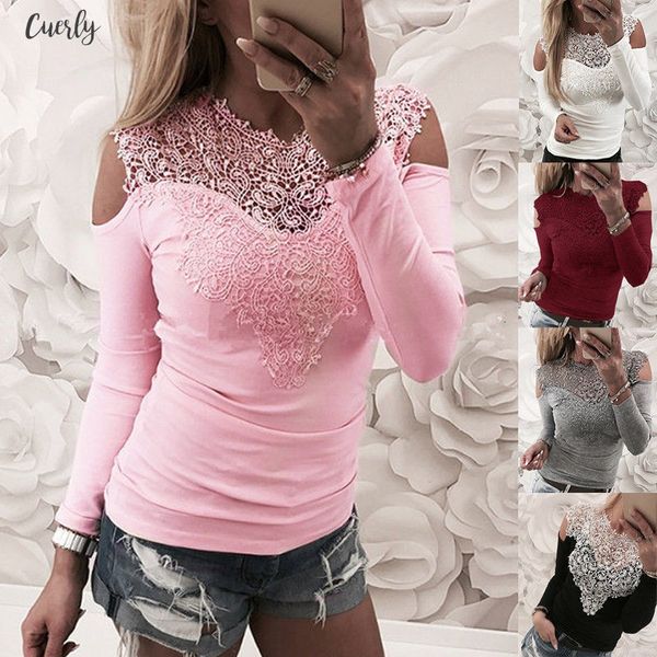 brand new fashion women longleeve t shirt lace patchwork slim casual shirt off shoulder casual shirt clothes, White
brand new fashion women longleeve t shirt lace patchwork slim casual shirt off shoulder casual shirt clothes, White