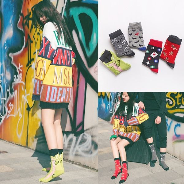 autumn winter cotton women socks harajuku streetwear cartoon pattern women funny socks gifts for skateboard female sox, Black;white
autumn winter cotton women socks harajuku streetwear cartoon pattern women funny socks gifts for skateboard female sox, Black;white