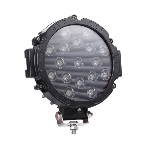 lamp work light 7 inch round shape led black headlight replacement ip67