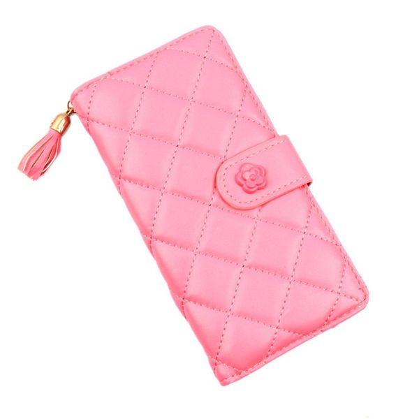 new plaid lady long wallet high-grade lingge women's tassel buckle wallet nq-050, Red;black
new plaid lady long wallet high-grade lingge women's tassel buckle wallet nq-050, Red;black