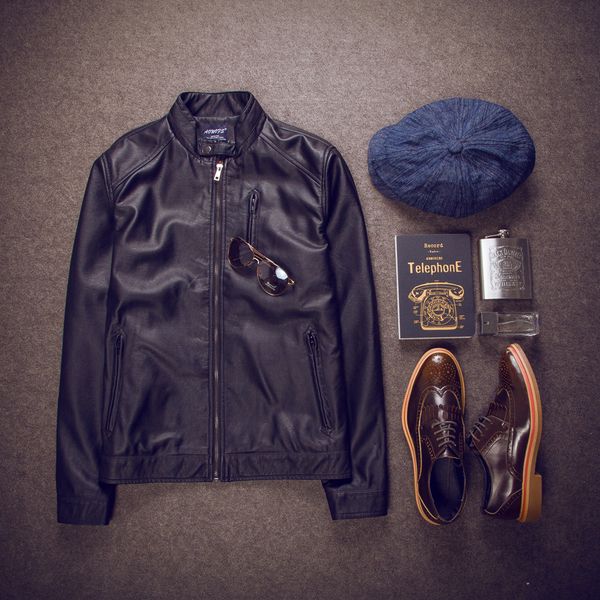 british dropshipping men classic design multi-zippers bomber jackets biker coats motorcycle leather jacket plus 5xl, Black
british dropshipping men classic design multi-zippers bomber jackets biker coats motorcycle leather jacket plus 5xl, Black