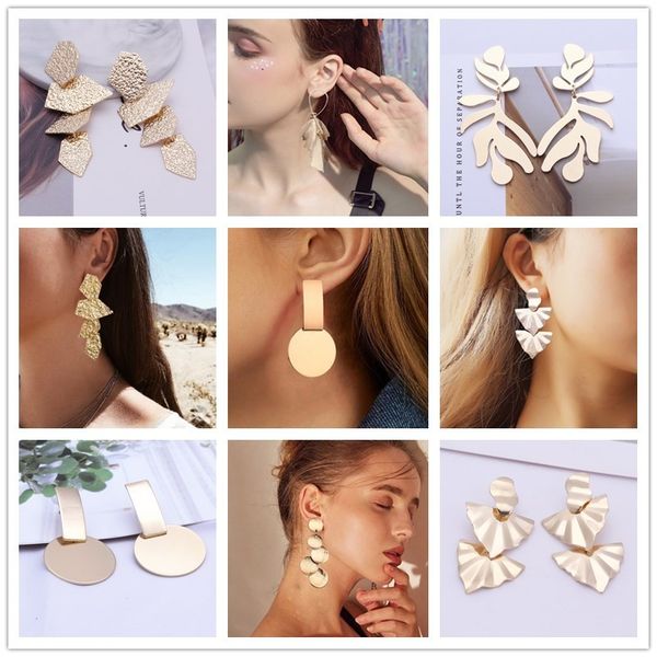european & american exaggerated round coin drop earring for women pendientes vintage geometric metal large earrings jewelry gift, Silver
european & american exaggerated round coin drop earring for women pendientes vintage geometric metal large earrings jewelry gift, Silver