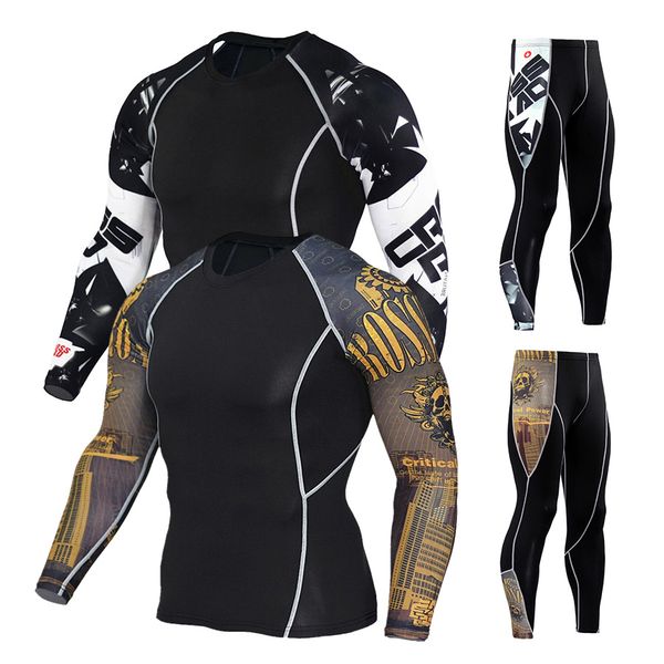 quick-drying compression men's sports suit clothing suit running sports fitness training running, Black;blue
quick-drying compression men's sports suit clothing suit running sports fitness training running, Black;blue
