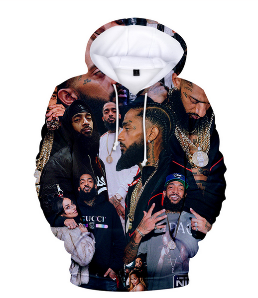 new nipsey hussle горячих моды мужчина / женщина толстовка 3d печать streetwear вскользь с капюшоном пуловер фуфайки hip hop a649, Black
new nipsey hussle горячих моды мужчина / женщина толстовка 3d печать streetwear вскользь с капюшоном пуловер фуфайки hip hop a649, Black