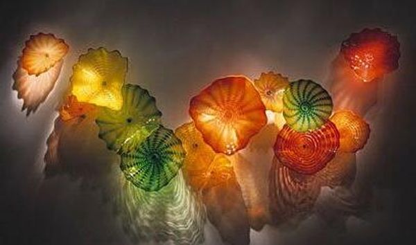 european type fashion design home l restaurant villa lighting wall mounted decorative hand blown stained glass wall hanging plates
european type fashion design home l restaurant villa lighting wall mounted decorative hand blown stained glass wall hanging plates