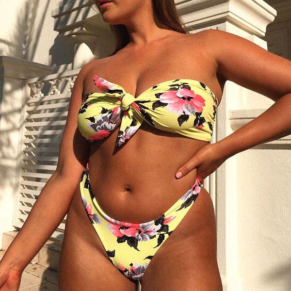 bandeau bikinis swimwear for women bikini set 2020 summer flowers & leopard swim wear bathing suit woman beachwear swimsuit
bandeau bikinis swimwear for women bikini set 2020 summer flowers & leopard swim wear bathing suit woman beachwear swimsuit