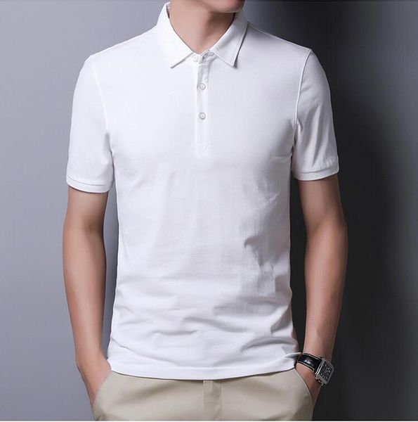 2020 new pb6971 men summer short sleeve casual polo shirt men casual business brand pure cotton polo shirts men, White;black
2020 new pb6971 men summer short sleeve casual polo shirt men casual business brand pure cotton polo shirts men, White;black