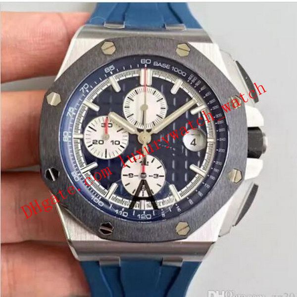 men's sport watches jf automatic cal.3126 chronograph watch men blue dial 44mm date sapphire 26470 st alligator leather satch, Slivery;brown
men's sport watches jf automatic cal.3126 chronograph watch men blue dial 44mm date sapphire 26470 st alligator leather satch, Slivery;brown