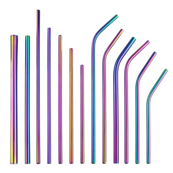 colorful metal straws straw 304 stainless steel drinking straw reusable with cleaner brush for mugs 20/30oz
colorful metal straws straw 304 stainless steel drinking straw reusable with cleaner brush for mugs 20/30oz