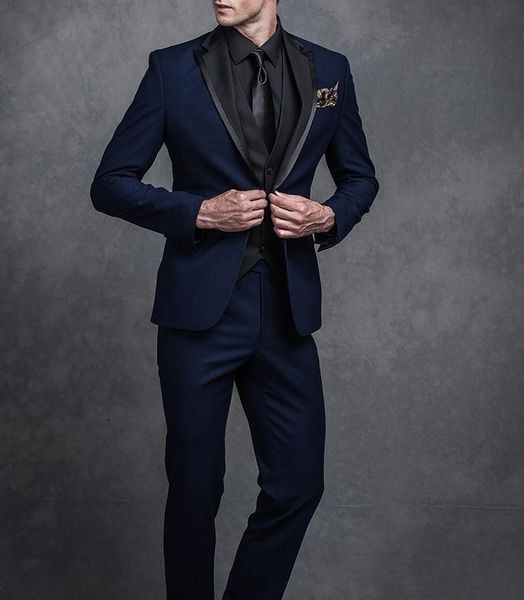 popular navy blue groom tuxedos peak lapel groomsmen mens wedding dress excellent man jacket blazer 3 piece suit(jacket+pants+vest+tie) 709, Black;gray
popular navy blue groom tuxedos peak lapel groomsmen mens wedding dress excellent man jacket blazer 3 piece suit(jacket+pants+vest+tie) 709, Black;gray