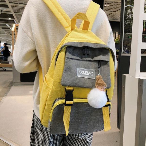 cute stripe corduroy backpack women college school bag teenage girl harajuku backpack kawaii female fashion bag ladies
cute stripe corduroy backpack women college school bag teenage girl harajuku backpack kawaii female fashion bag ladies