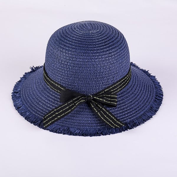 fashion pure color foldable big brim handmade straw hat sun hats for women bow-knot decoration sunscreen cap, Blue;gray
fashion pure color foldable big brim handmade straw hat sun hats for women bow-knot decoration sunscreen cap, Blue;gray