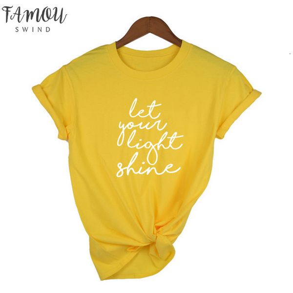 christian tees for women let your light t shirt summer fashion tumblr quotes shirt streetwear female v neck casual clothes, White
christian tees for women let your light t shirt summer fashion tumblr quotes shirt streetwear female v neck casual clothes, White
