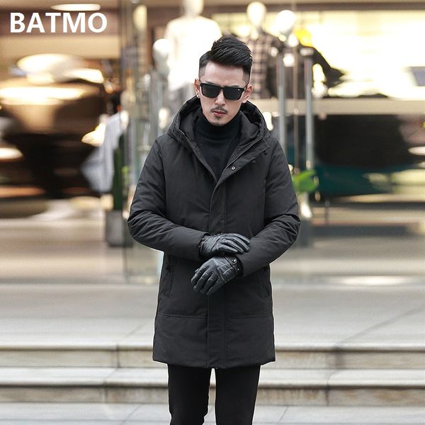 batmo 2018 новое прибытие зима высокое качество 90% белая утка вниз с капюшоном черные куртки мужчин, мужские теплые парок, плюс размер m-4x, Black
batmo 2018 новое прибытие зима высокое качество 90% белая утка вниз с капюшоном черные куртки мужчин, мужские теплые парок, плюс размер m-4x, Black